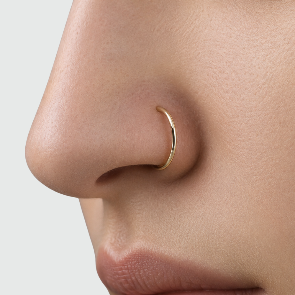 Fake Piercing do Nosa