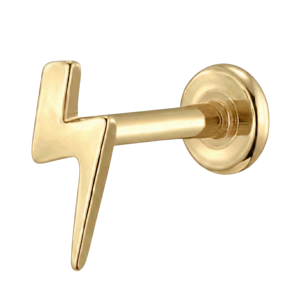 Tytanowy Labret - Piorun