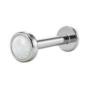 Tytanowy Labret Ozdobny - Opal