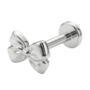 Tytanowy Labret Ozdobny - Kokarda