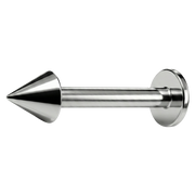 Tytanowy Labret Ze Stożkiem - Z Gwintem Wewnętrznym