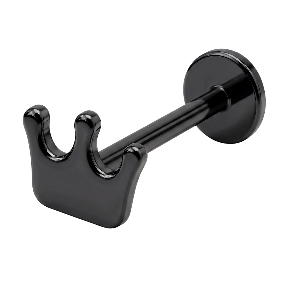 Stalowy Labret Ozdobny - Korona