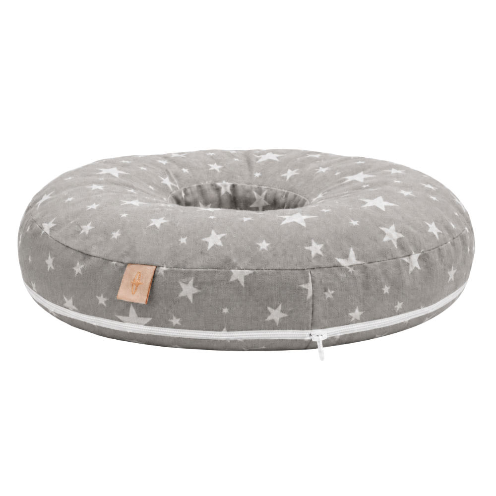 Bawełniana Poduszka Donut do Piercingu - Gwiazdki