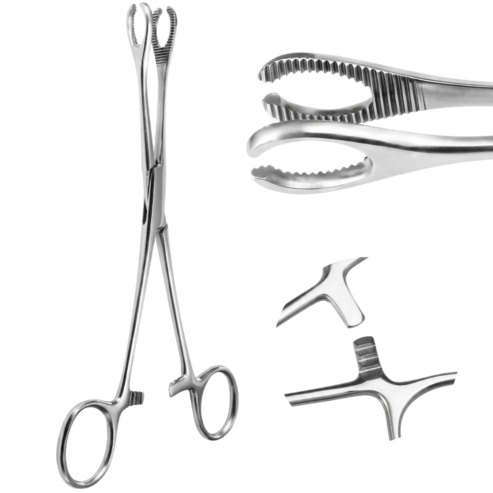 Szczypce do Piercingu - Okrągłe, Otwarte, 0,8cm