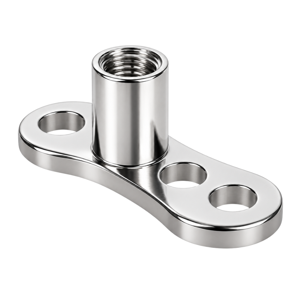 Tytanowa stopka do microdermal