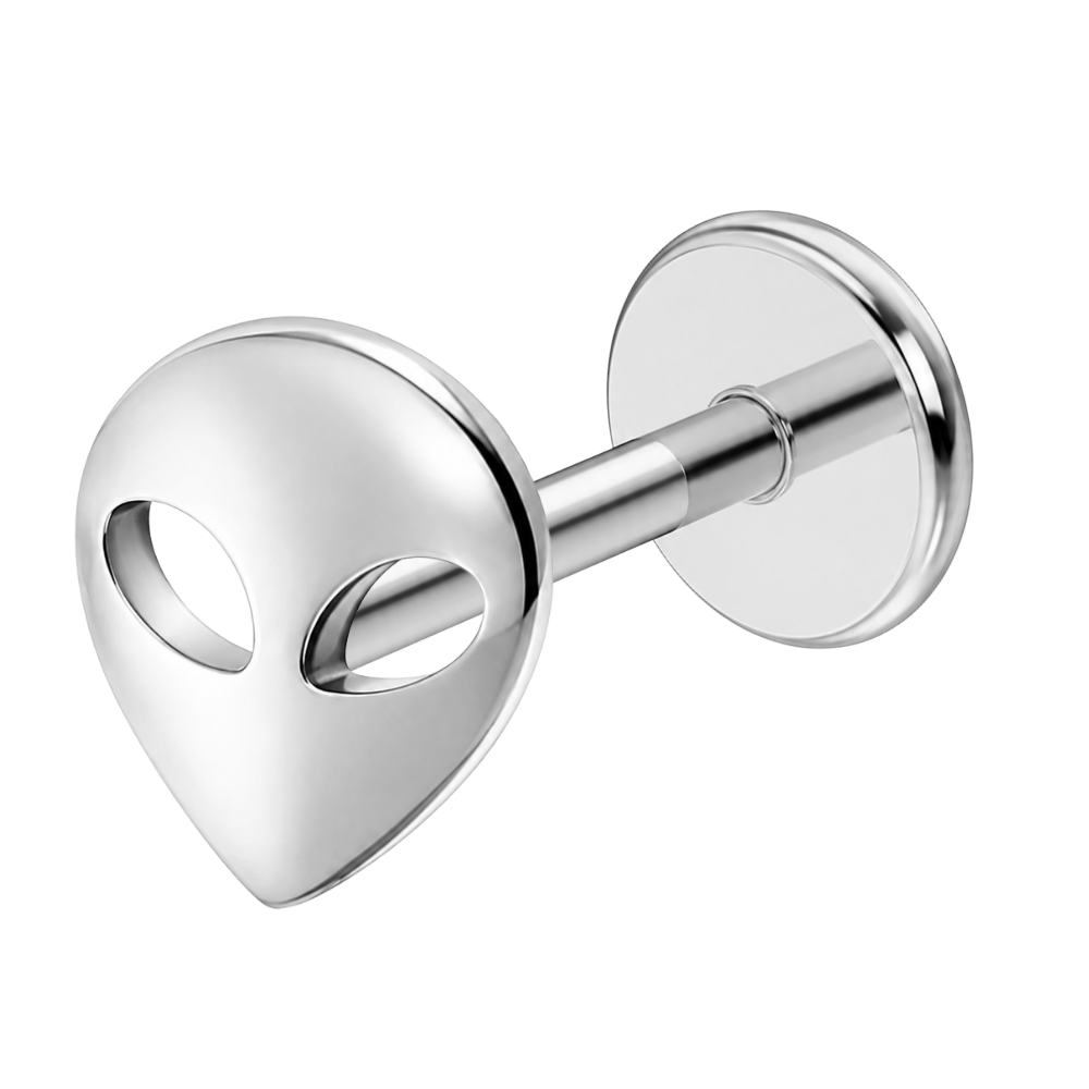 Tytanowy Labret Ozdobny UFO