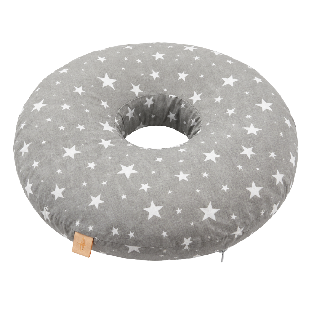 Bawełniana Poduszka Donut do Piercingu - Gwiazdki