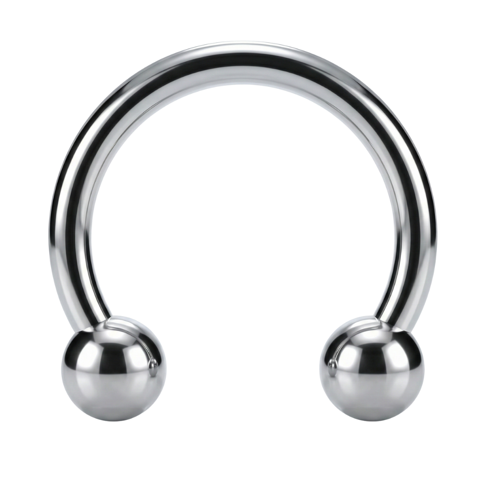 podkowa piercing gwint wewnętrzny