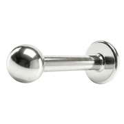 Tytanowy Labret Z Kulką - Z Gwintem Zewnętrznym