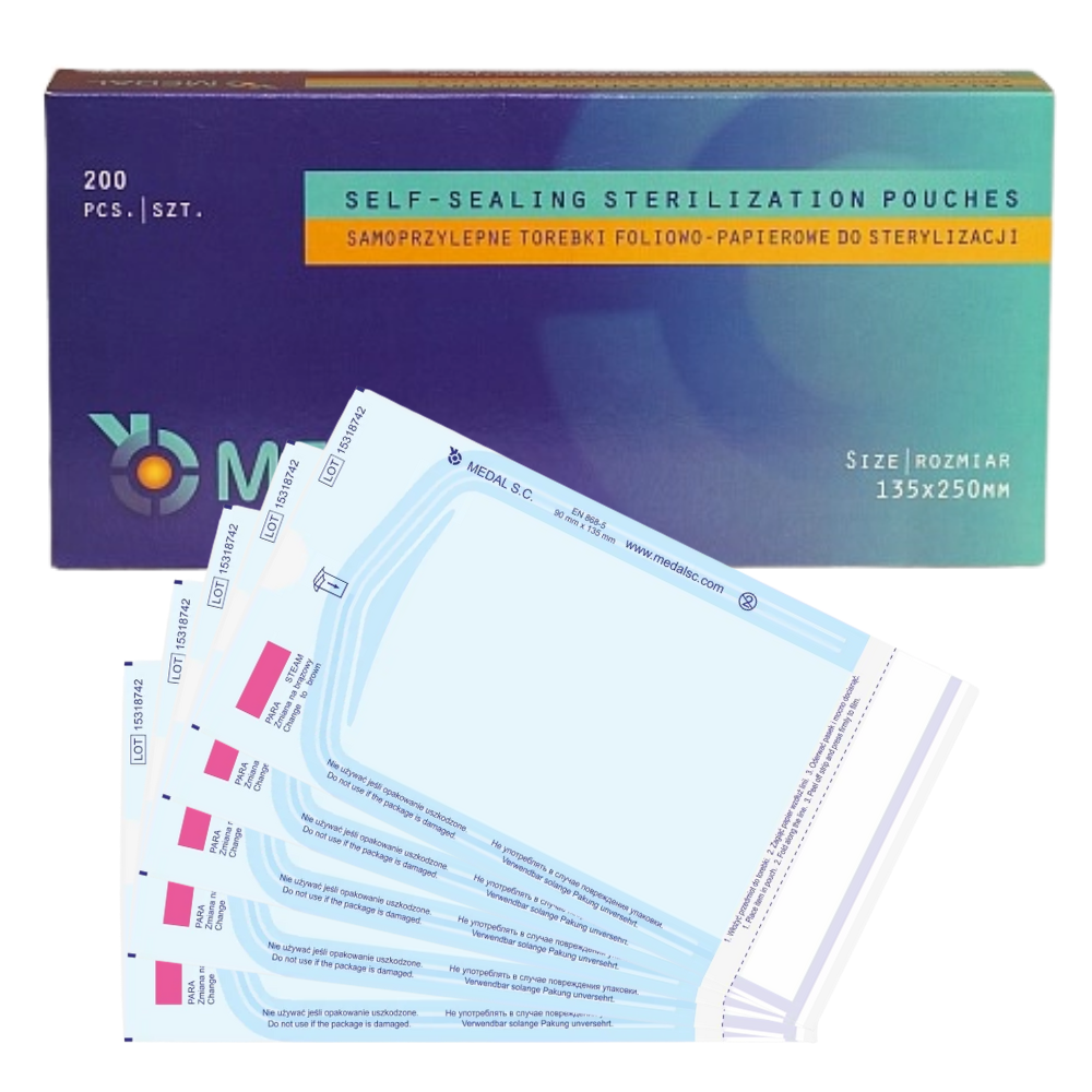 Torebki Do Sterylizacji - Różne Rozmiary